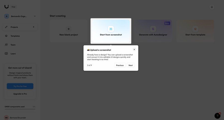 Uizard
			                      ux ui design