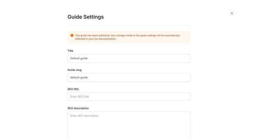 Hashnode
			 content management configuration settings form file upload upload image save changes alert file uploader doc documentation docs version control ui page example