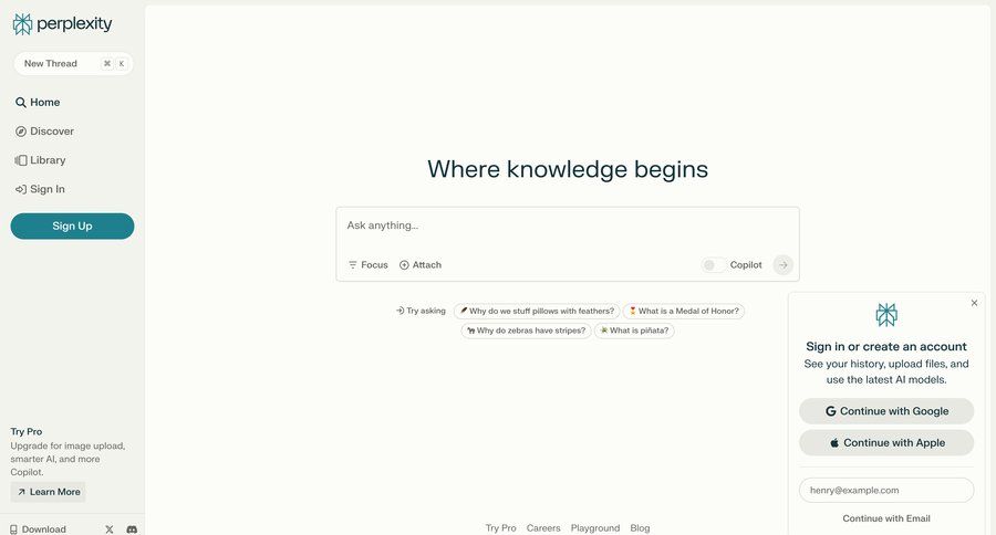 Perplexity
			          ux ui design