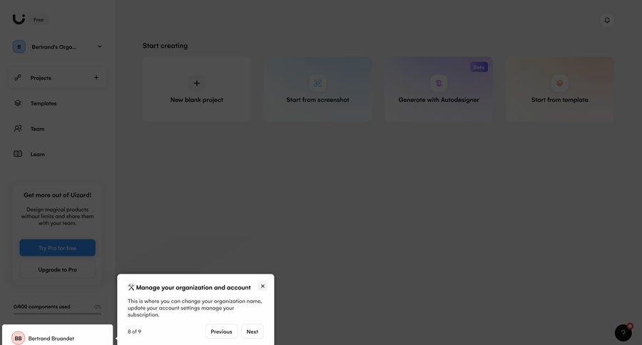 Uizard
			               ux ui design