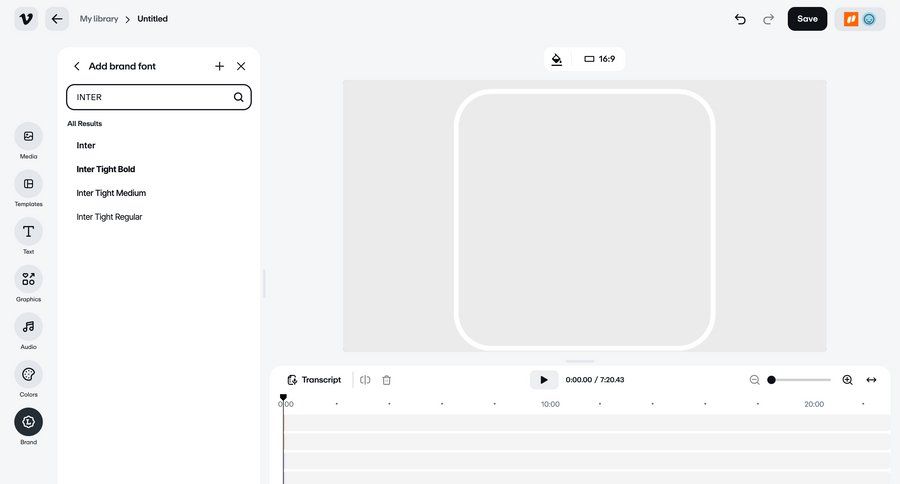 Vimeo
			 grid editor design typography sidebar search results ui page example