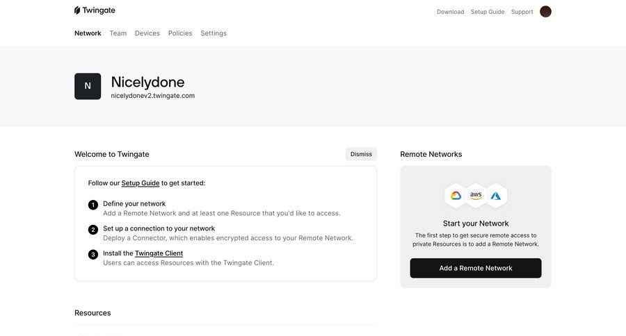 Twingate
			     ux ui design