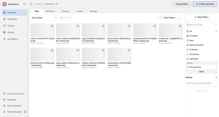 V7
			 data management sidebar navigation artificial intelligence grid upload image filter controls data filtering machine learning navigation sidebar sidebar folder filter options filter dropdown file uploader upload file upload media upload documents image gallery progress bar task management dashboard date filter avatar upload data grid ui page example