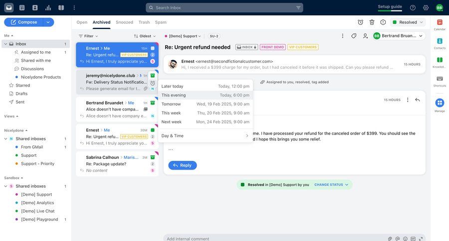 Front
			 sidebar navigation full-screen layout email management email inbox task communication communication chat messages menu recent activity social feed newsfeed activity stream ui page example