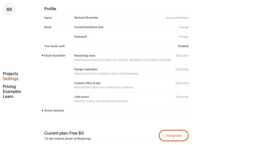 Readymag
			         ux ui design