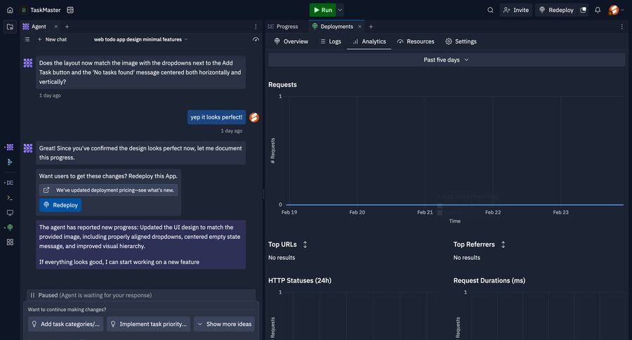 Replit
			 empty state illustration deploy create generate task management dashboard dashboard layouts ui page example