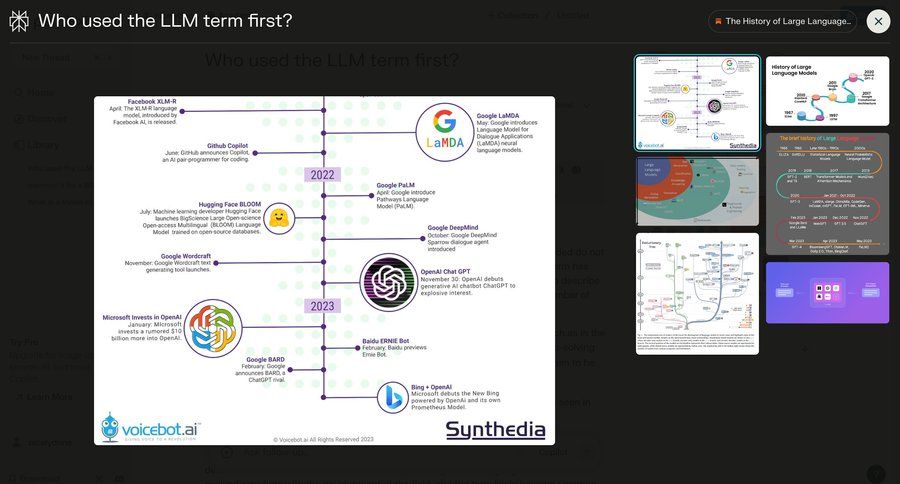 Perplexity
			 modal screen sidebar navigation artificial intelligence grid timeline view machine learning upgrade modal sidebar image gallery media gallery photo gallery media assets modern prompt completion ui page example