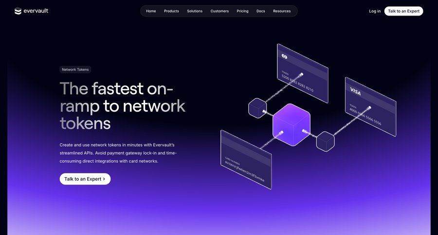 Evervault
			 coming soon color palette call to action version control ui page example