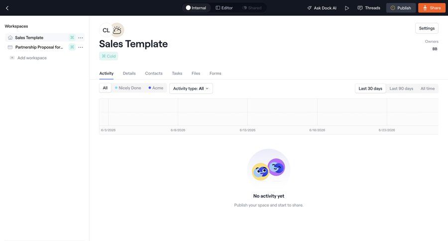 Dock
			settings empty state list activity feed workspace settings empty state illustration ui page example