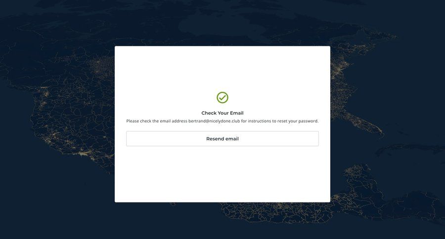 Carto
				password reset page example