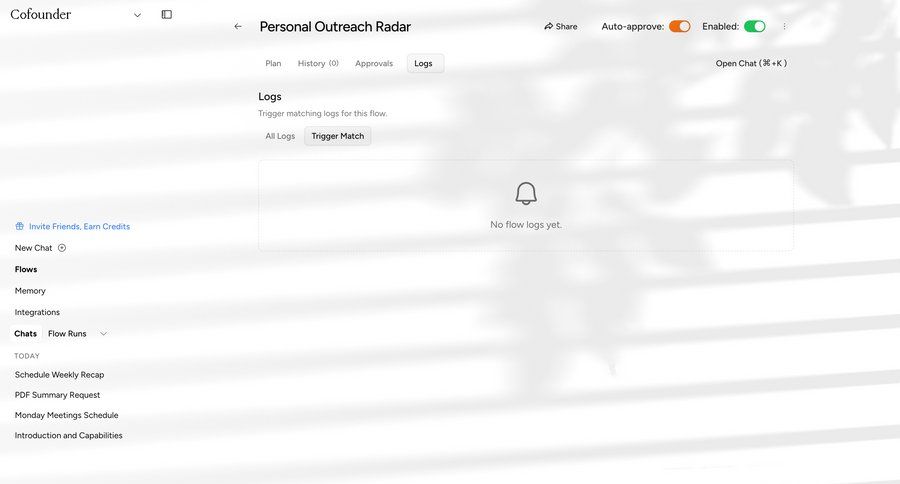 Cofounder
			 sidebar navigation detail view ui page example