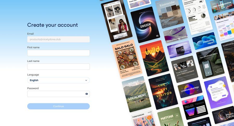 Gamma screen example
