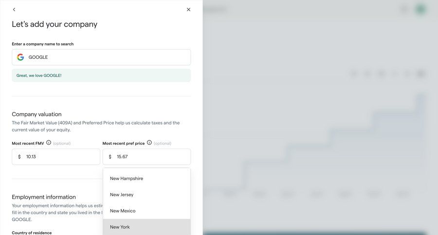 Secfi
			form modal & popover application download modal screen onboarding form finance data entry modal finance desktop download mobile ui page example