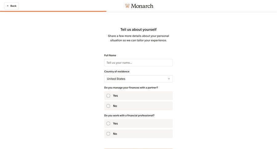 Monarch
			          ux ui design