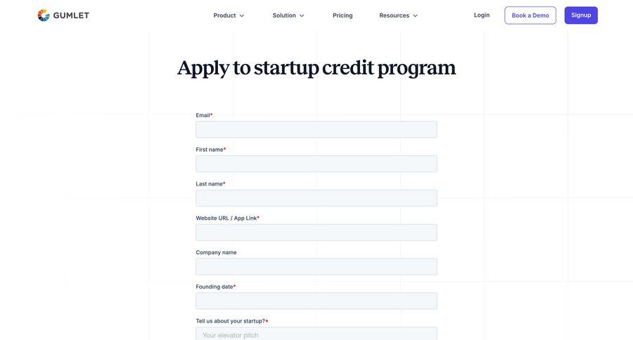 Gumlet
			form startup & non-profit program form affiliate program alternatives page not found not found ui page example