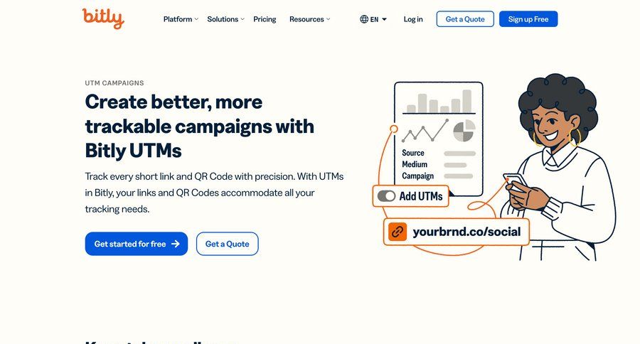 Bitly
			 manage links bulk edit bulk upload features management media gallery features order tracking ui page example