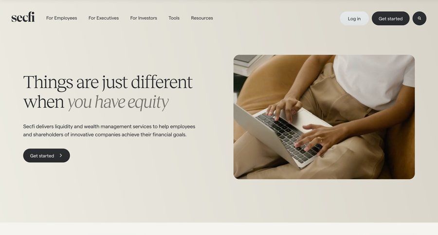 Secfi
			   ux ui design