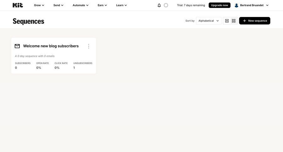 Kit
			 e-commerce automation customer engagement campaign management dropdown filters create menu performance metrics blog templates ui page example
