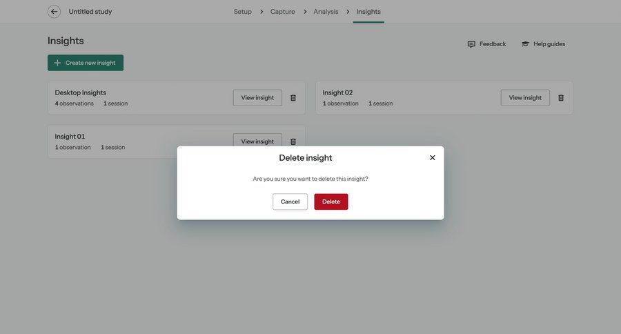 Optimal
			 modal dialog card layout ui page example