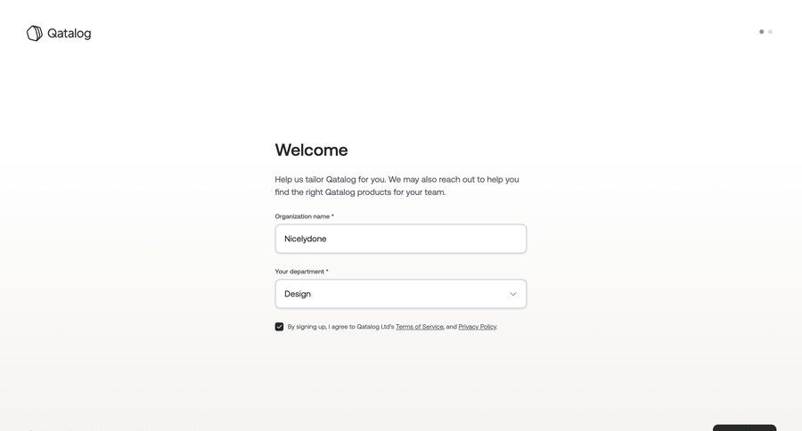 Qatalog
			            ux ui design