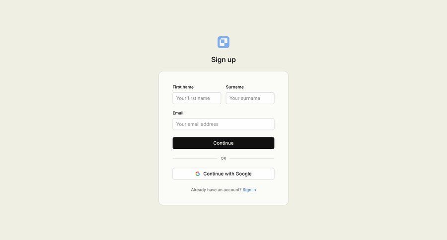 Paper
				signin ui page example