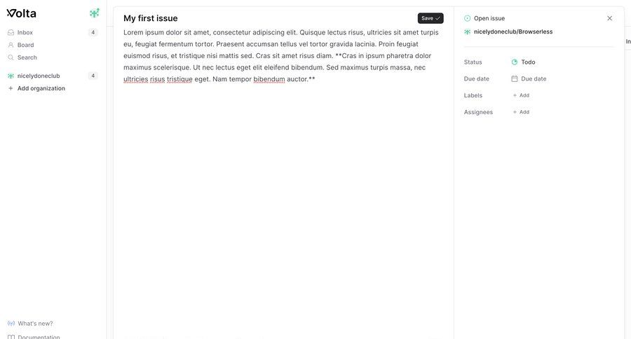 Volta
			         ux ui design