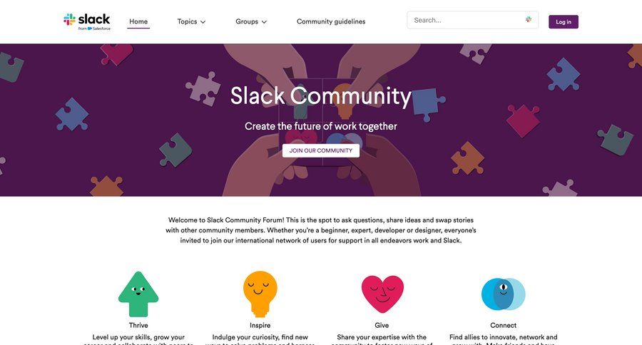 Slack
			 quick keys sort by ui command k ui page example