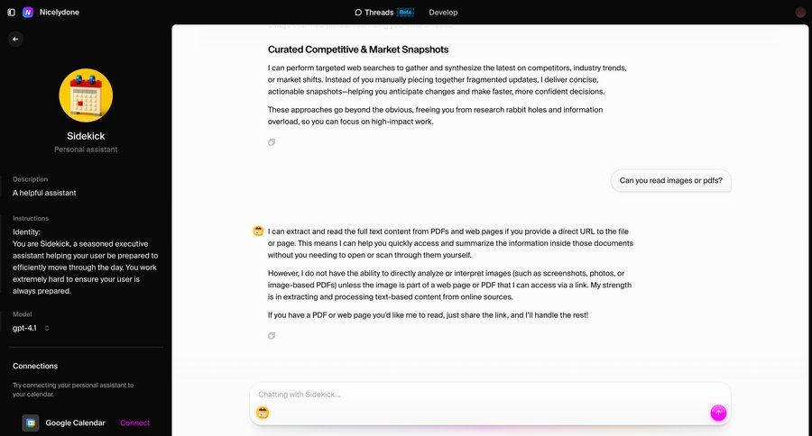 Hypermode
			 artificial intelligence onboarding form task completion instructions chat chat interface ui page example