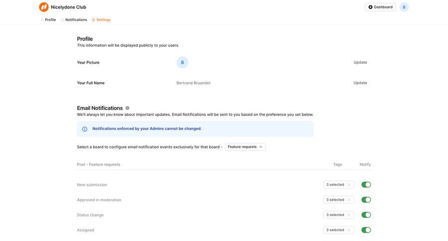 FeatureOS
			 settings account management form profile settings account deletion user account password management security user profile change password ui page example