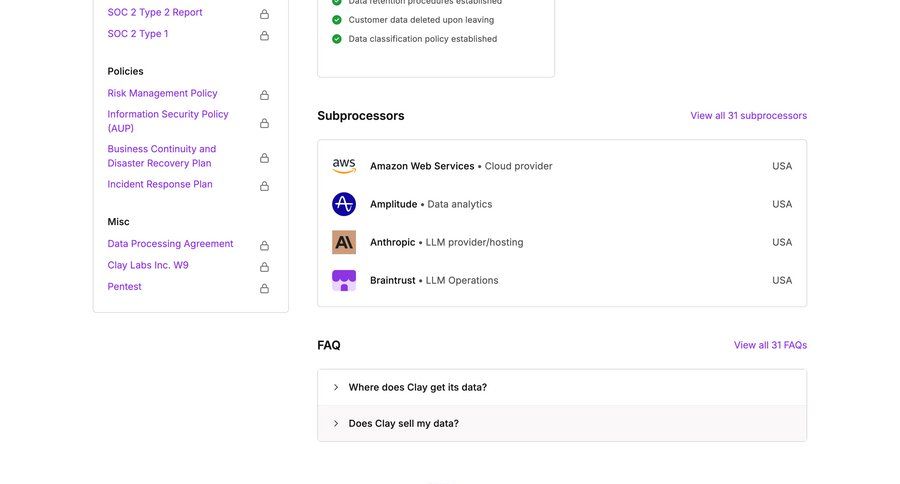 Clay
				about & company mission ui page example