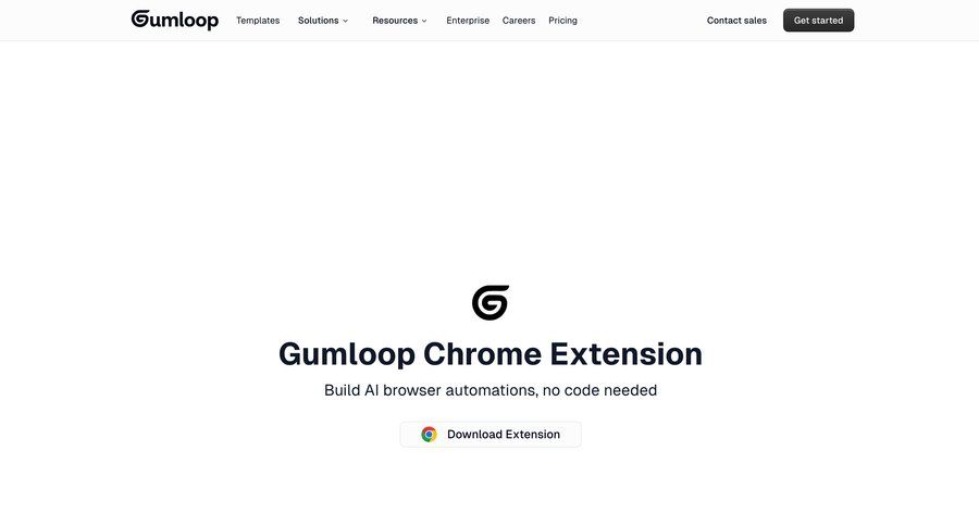 Gumloop
				product page ui page example
