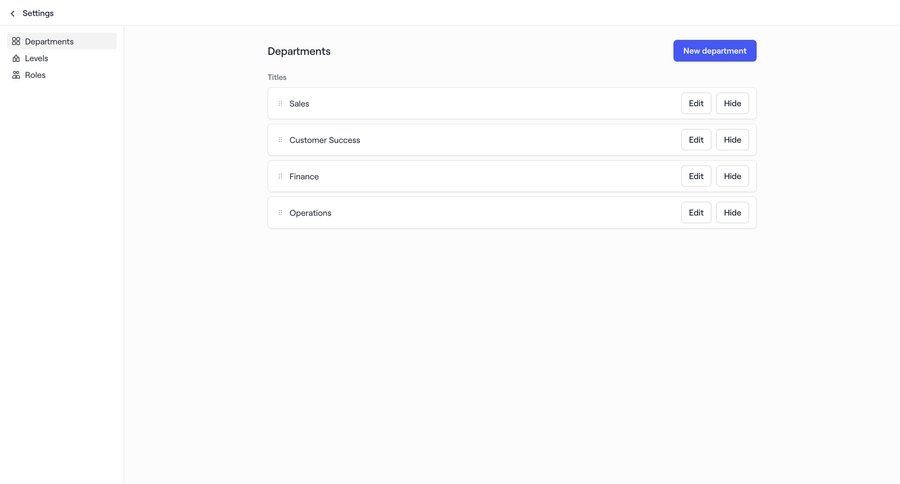 Dock
			 account settings ui page example