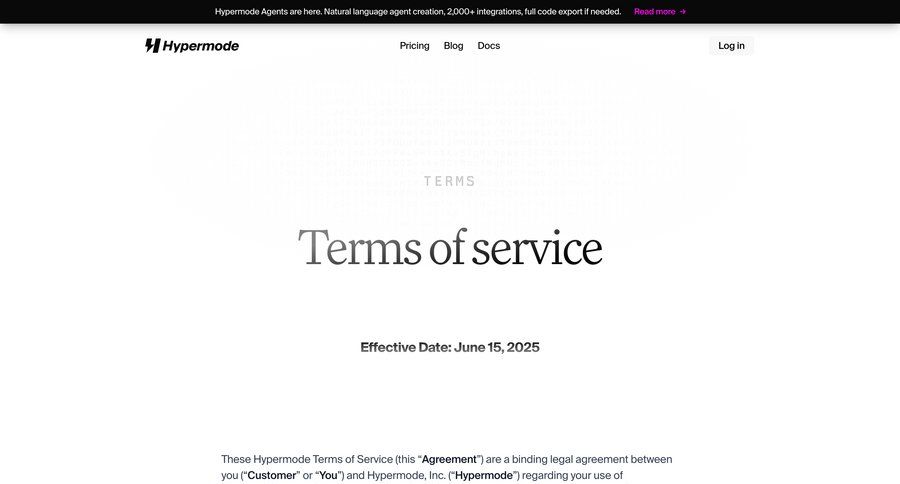 Hypermode
				legal ui page example