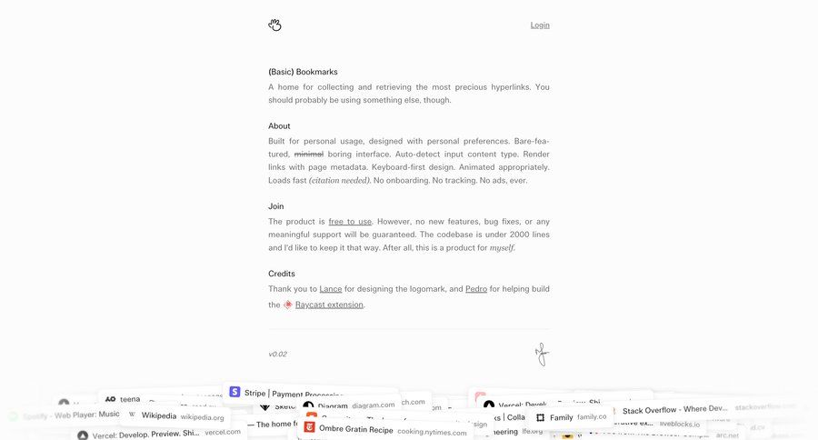 (Basic) Bookmarks
			  ux ui design
