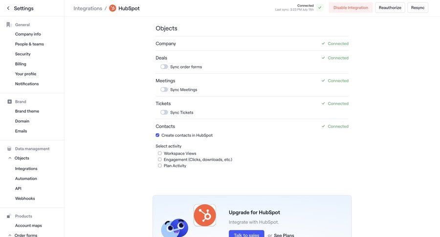 Dock
			 data management configuration settings sidebar navigation account management integration management call to action alert integration modern ui page example