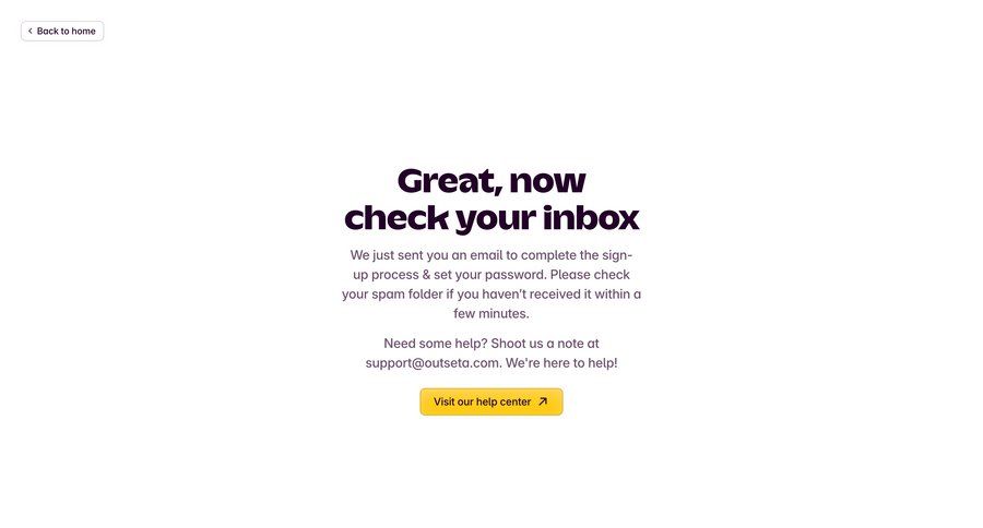 Outseta
			        ux ui design