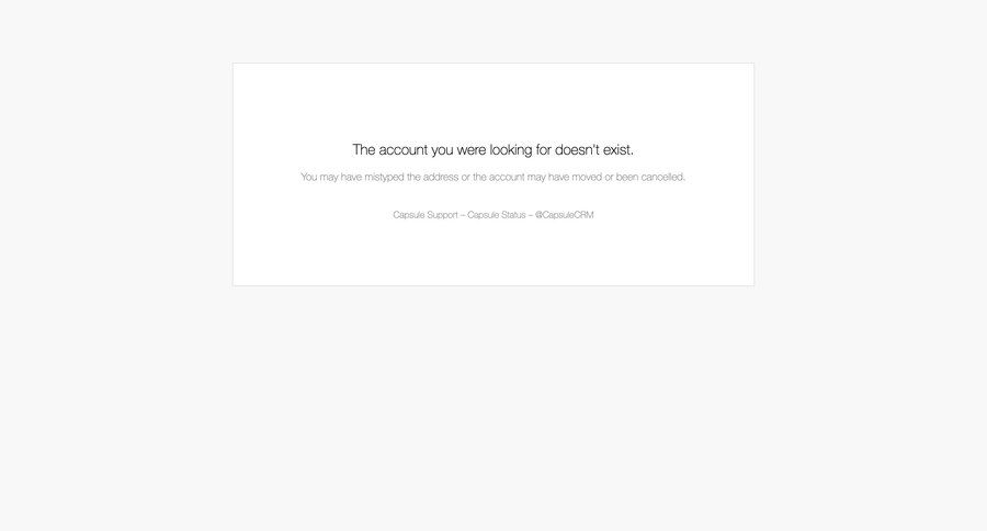 Capsule
			help error state information state message ui page example