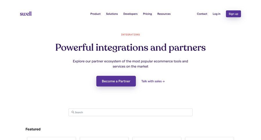Swell
			      ux ui design