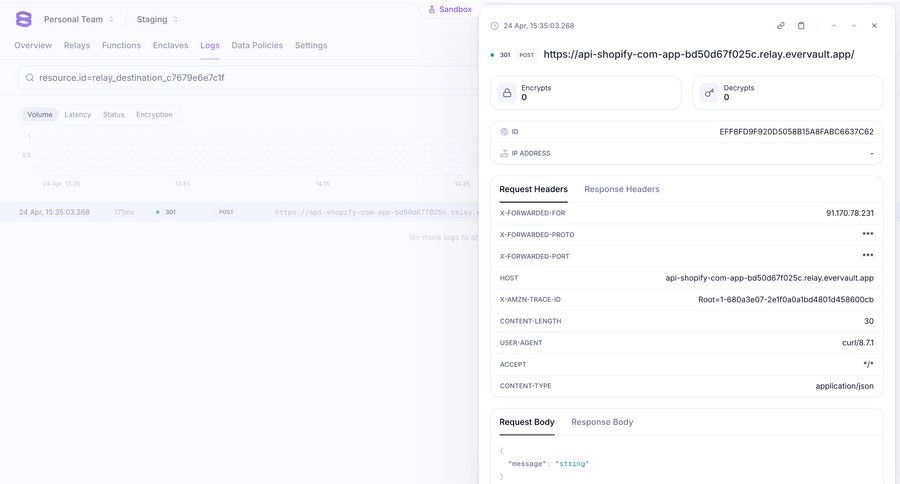 Evervault
			 e-commerce product details detail view item details version control code snippet ui page example