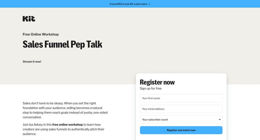 Kit
			form webinars form newsletter signup free templates ui page example