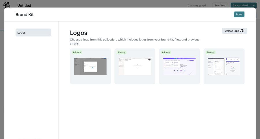 Mailchimp
			 file upload ui page example