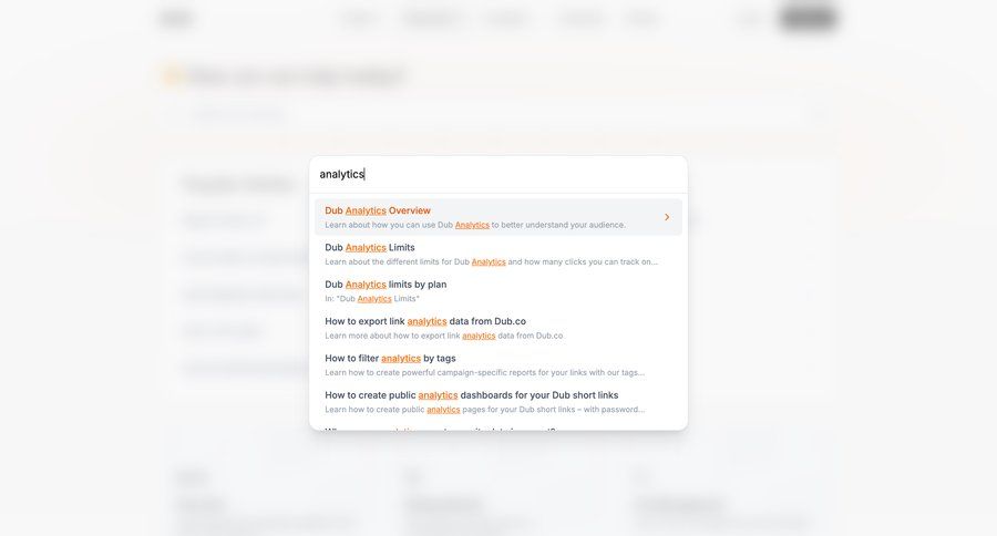 Dub
			 search suggestions autocomplete contextual help suggestion ui page example