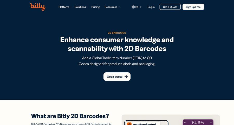 Bitly
			 manage links chrome extension media gallery features competition ui page example