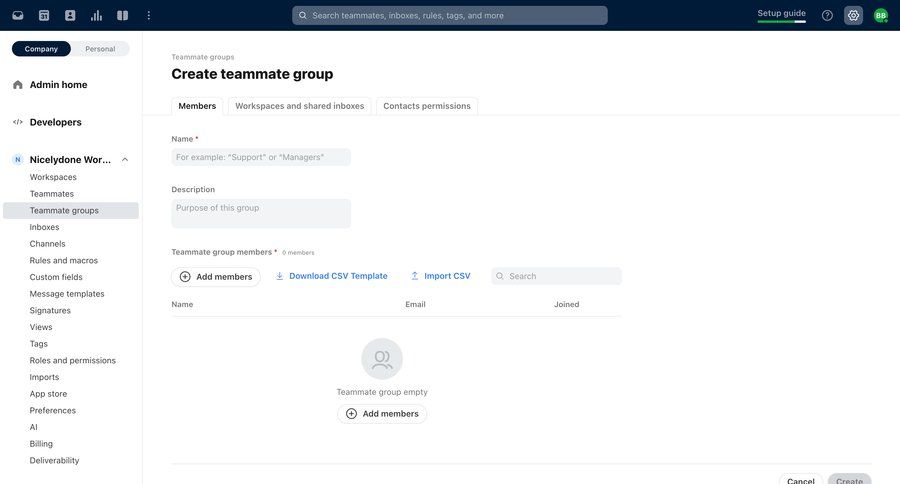 Front
			 settings team collaboration sidebar navigation user management onboarding form account setup team creation create communication download table ui page example