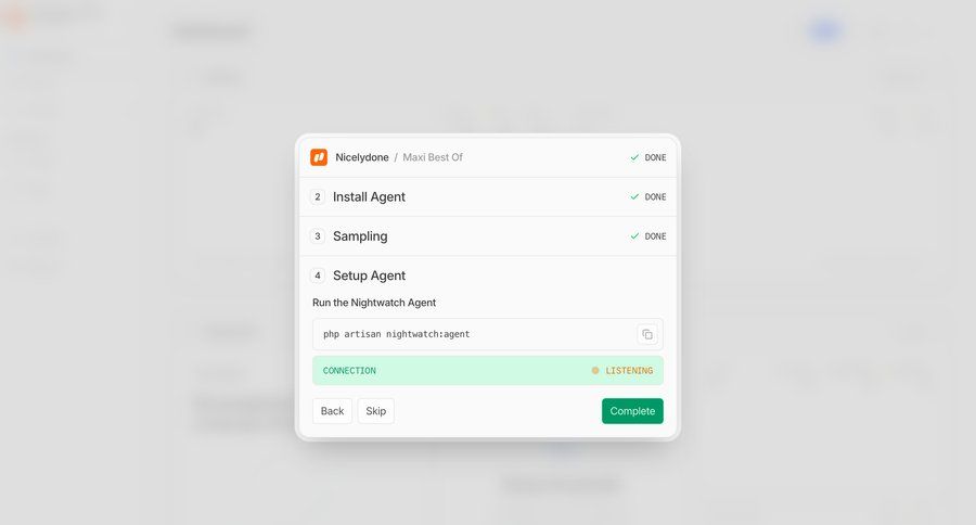 Nightwatch
				settings ui page example
