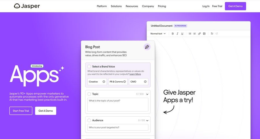 Jasper
				list ui page example