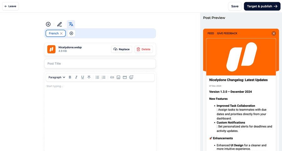 Jimo
			 content management form editor file upload split view preview panel dashboard notification wysiwyg menu file uploader product update changelog update file upload ui modern ui page example