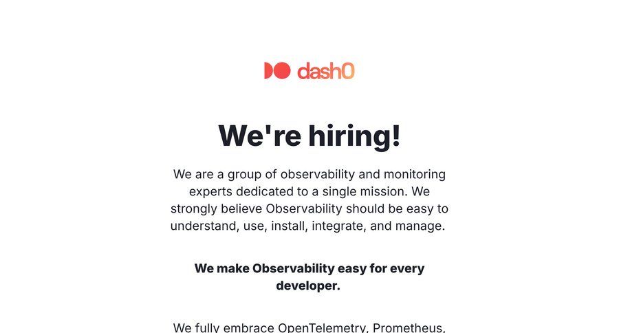 Dash0
				careers ui page example
