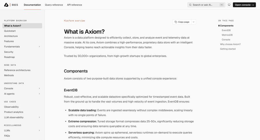 Axiom
				article ui page example