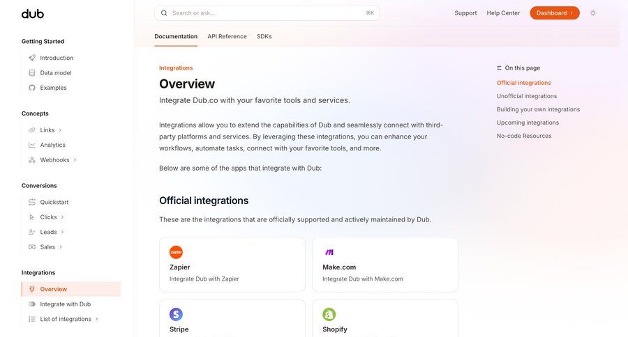 Dub
			 extend trial chrome extension doc documentation docs connect service ui page example